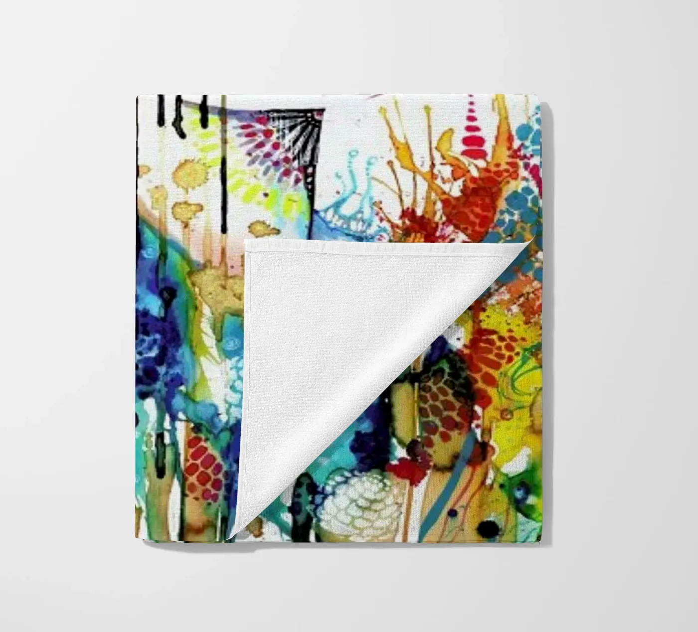 Flora strandhanddoek van Pixie Cold