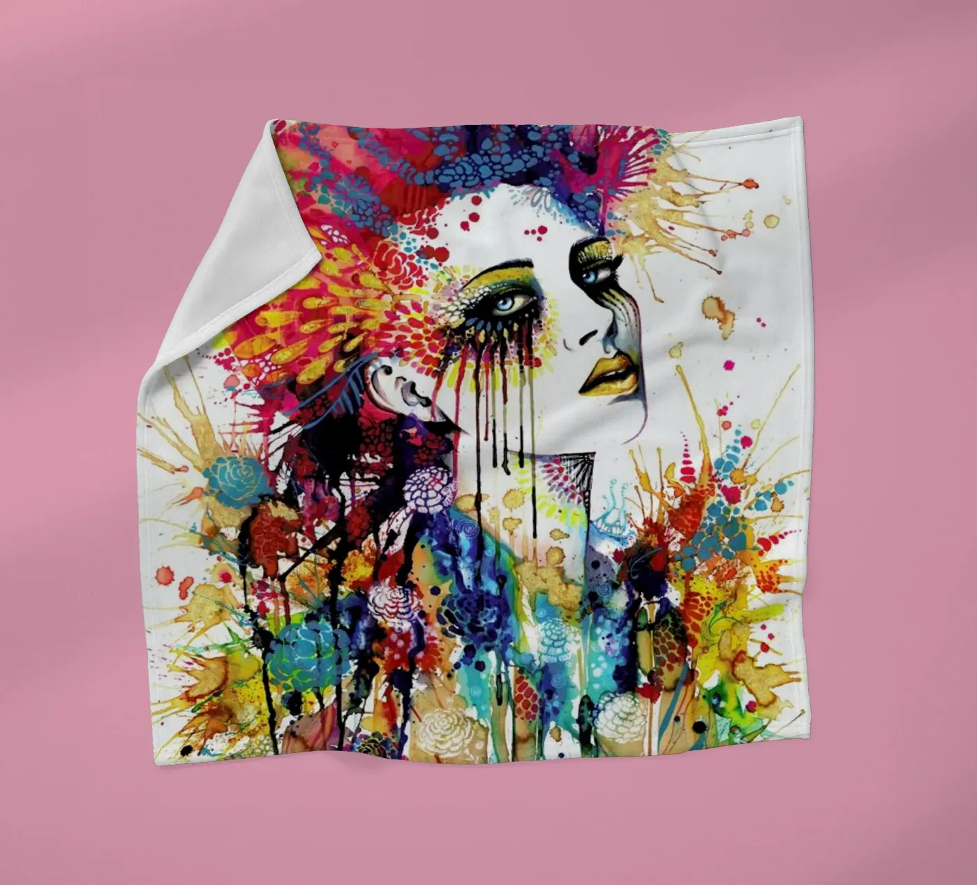 Flora Fleecedecke von Pixie Cold