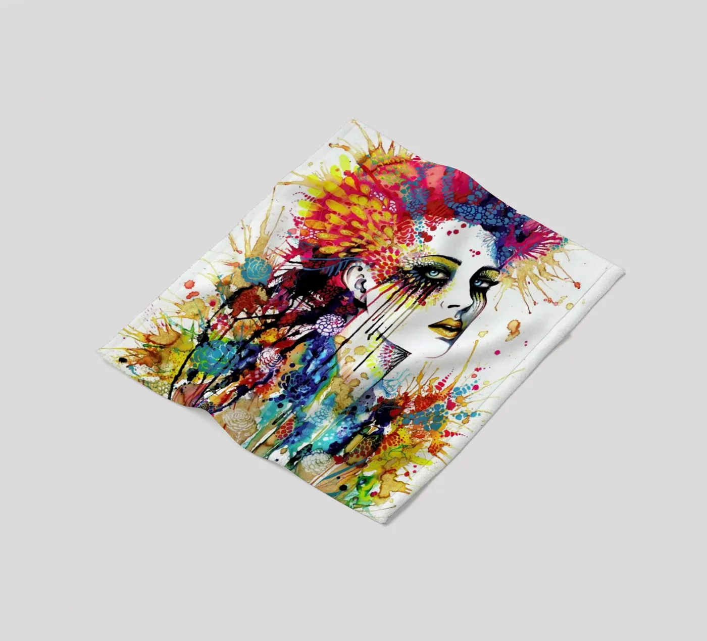 Flora Fleecedecke von Pixie Cold