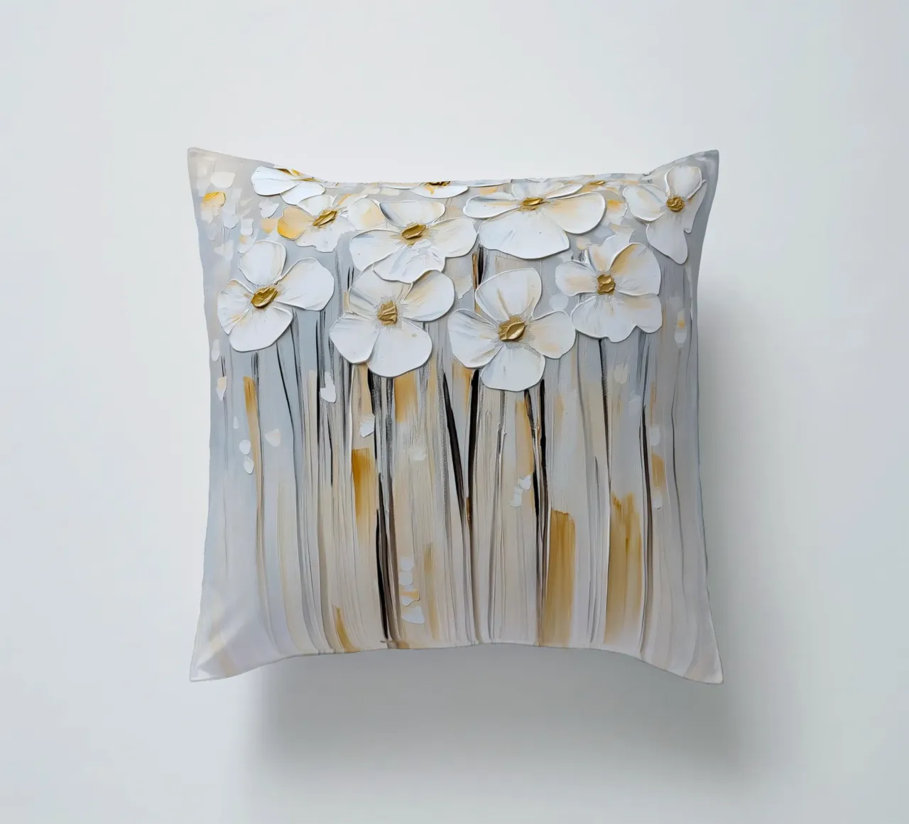 Fiori bianchi cuscino da Imagine