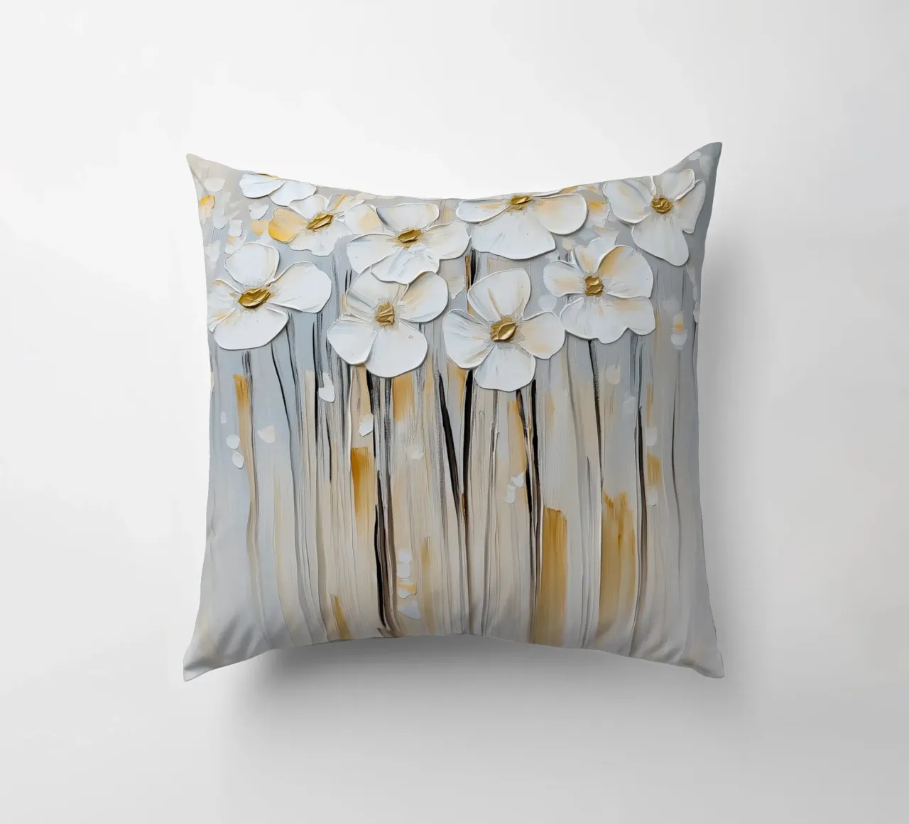 Fiori bianchi cuscino da Imagine