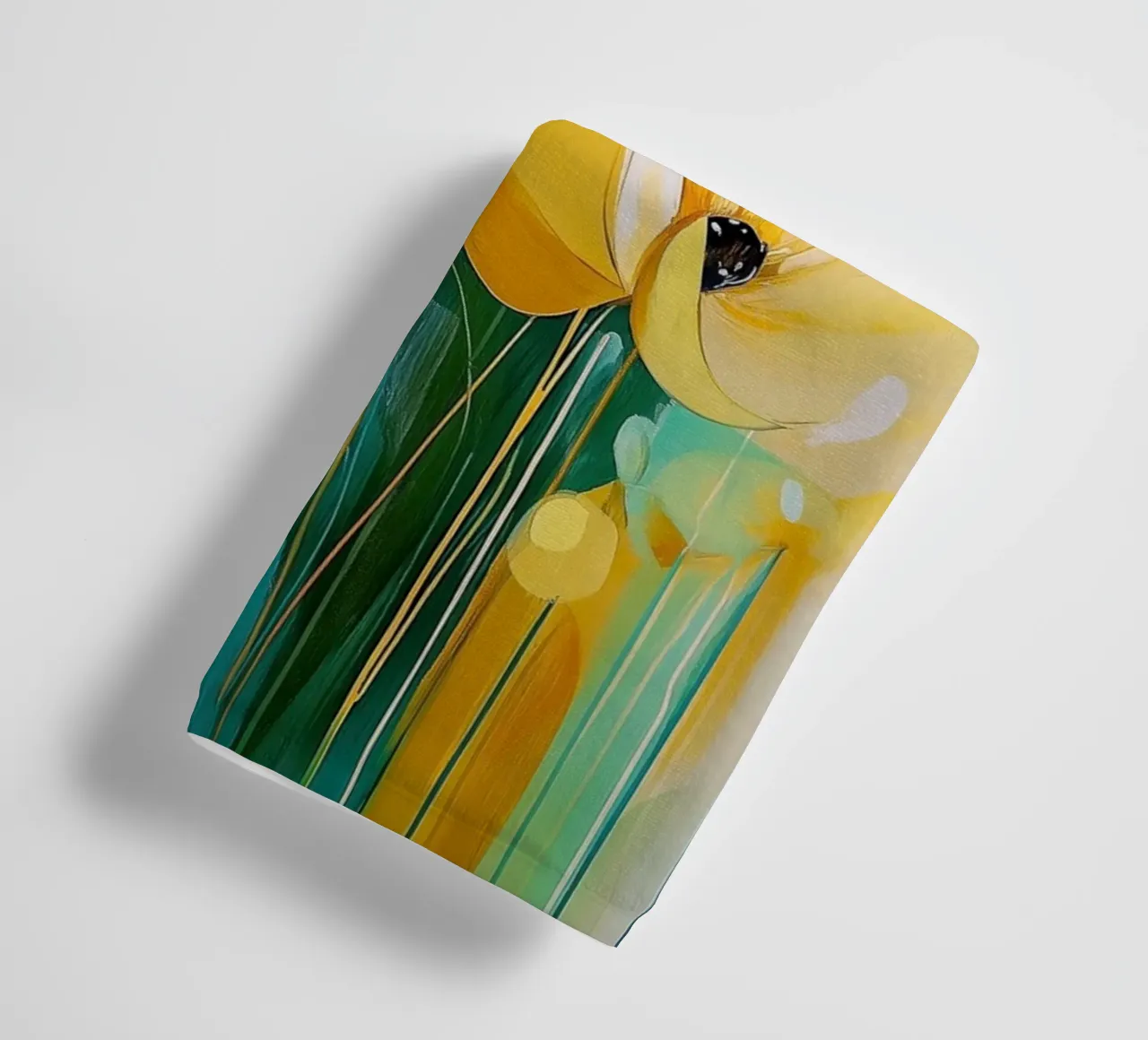 Fiori astratti asciugamano da bagno da Imagine