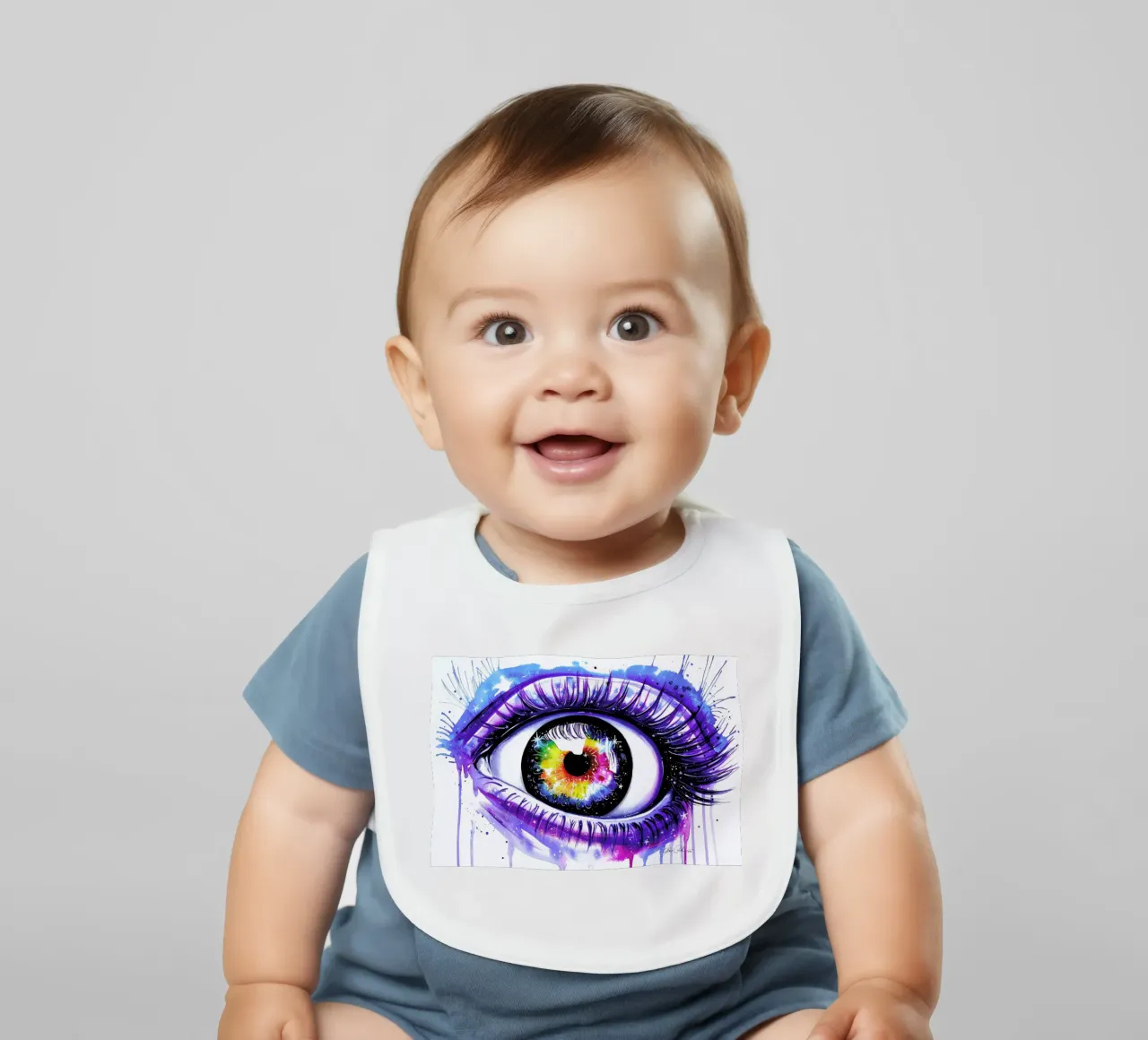 Galaxy Eye bavaglino da Pixie Cold