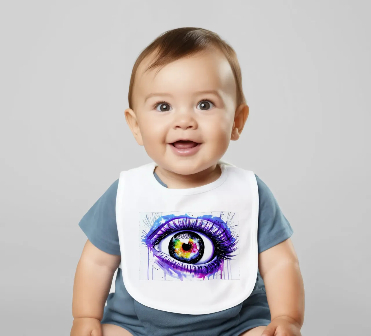 Galaxy Eye bavaglino da Pixie Cold