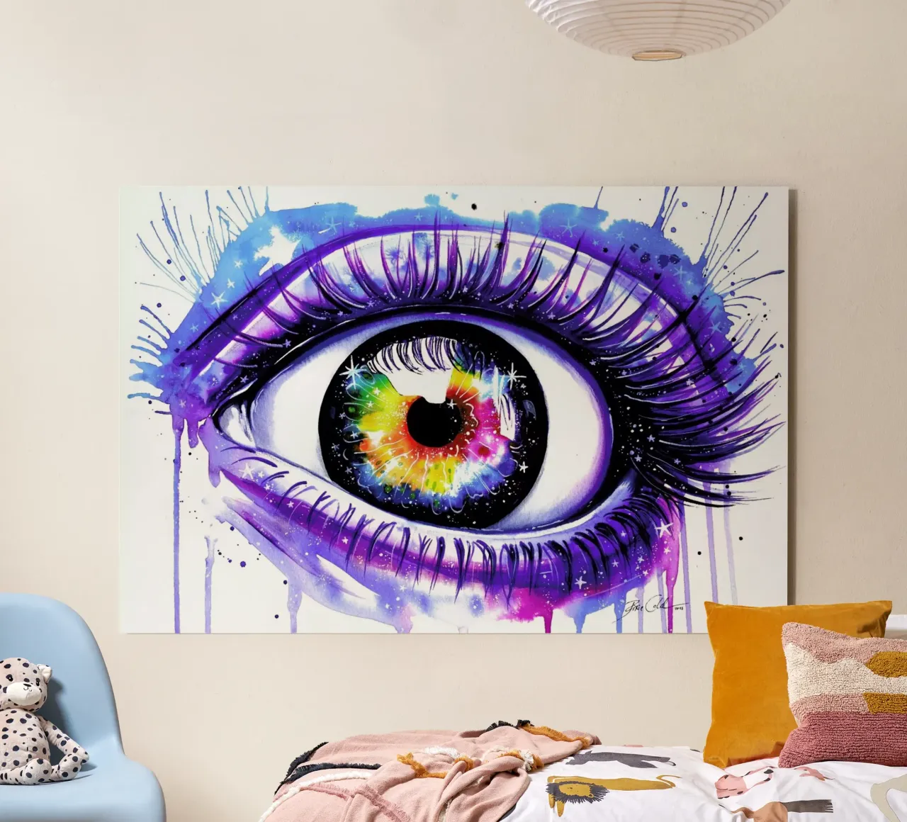 Galaxy Eye placa de forex de Pixie Cold