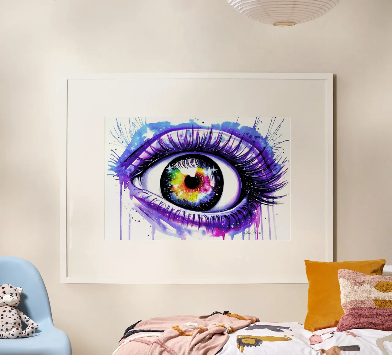 Galaxy Eye poster da Pixie Cold