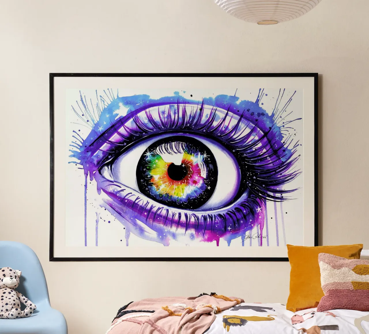 Galaxy Eye hahnemühle by Pixie Cold