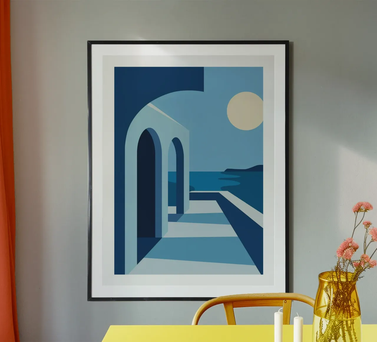 Mediterranean Architecture poster by DWA