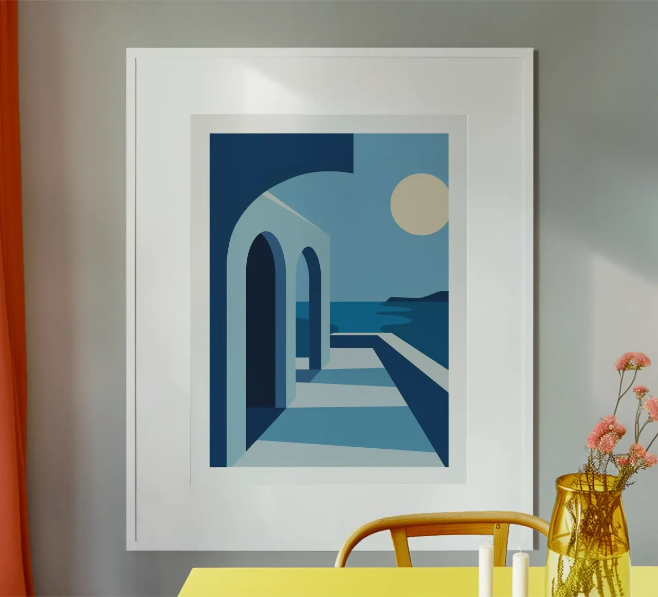 Mediterranean Architecture poster by DWA
