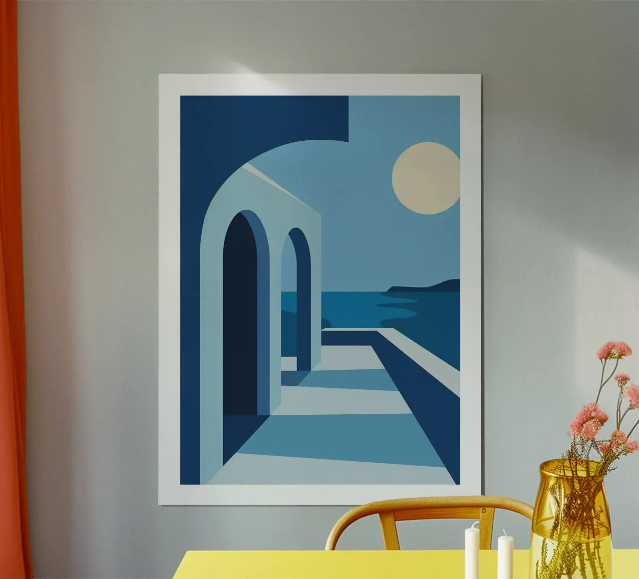 Mediterranean Architecture poster by DWA