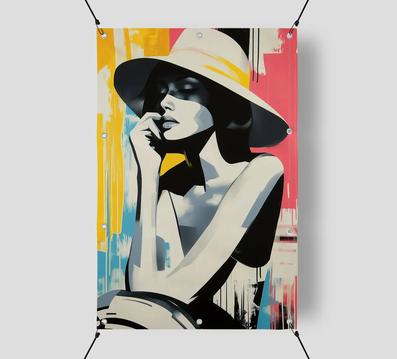Popart telo in pvc da Imagine