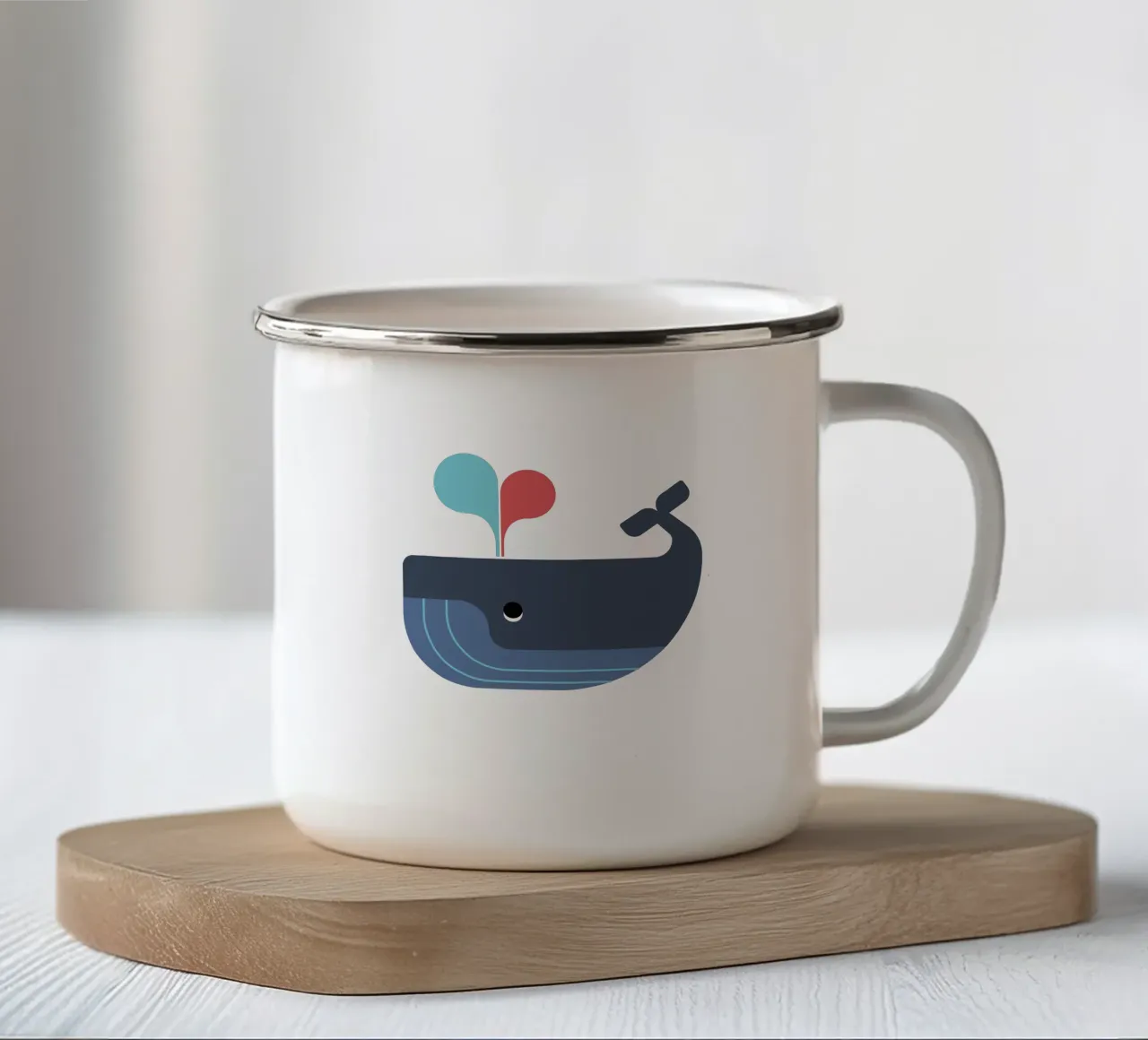 Wal tazza in smalto da DARIA IVANOVNA