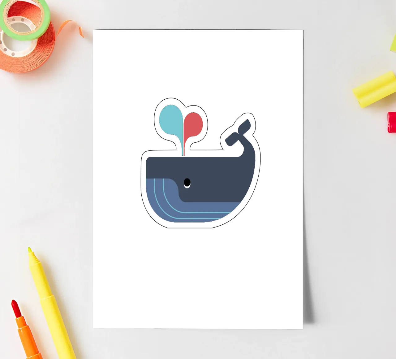 Wal sticker sheet by DARIA IVANOVNA