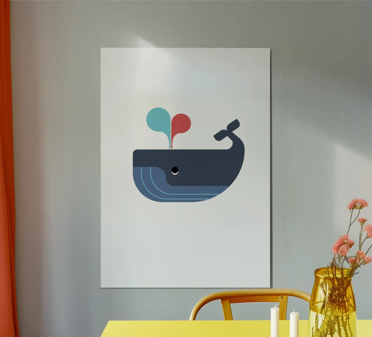 Wal poster avec cadre en plastique de DARIA IVANOVNA
