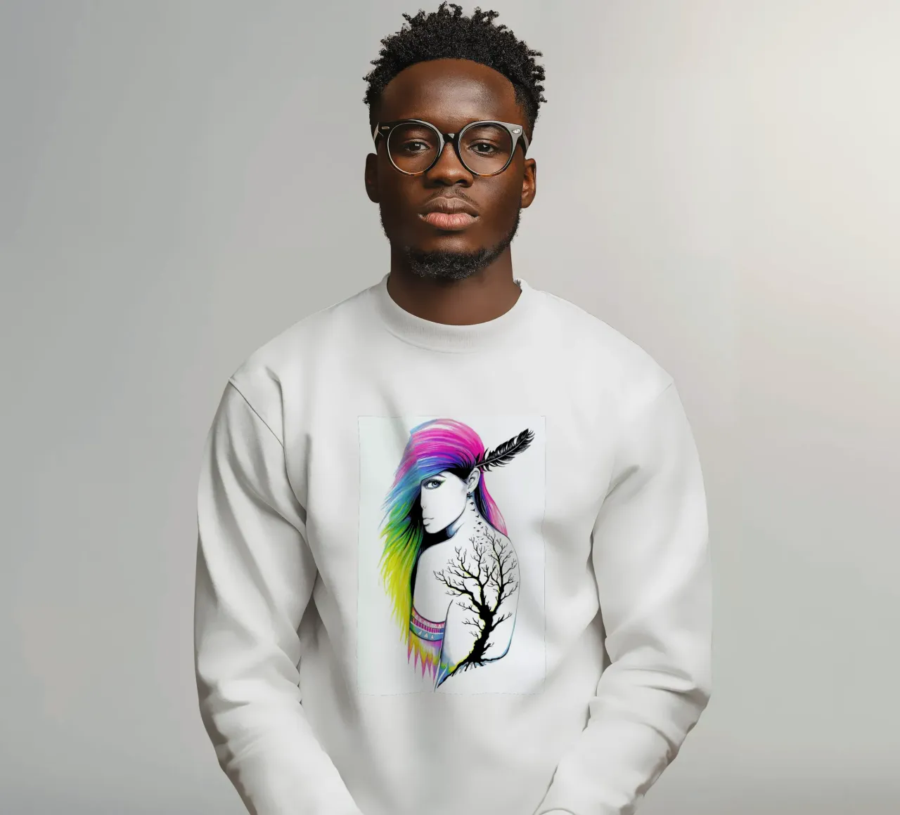 Native Citizen Sweatshirt von Pixie Cold