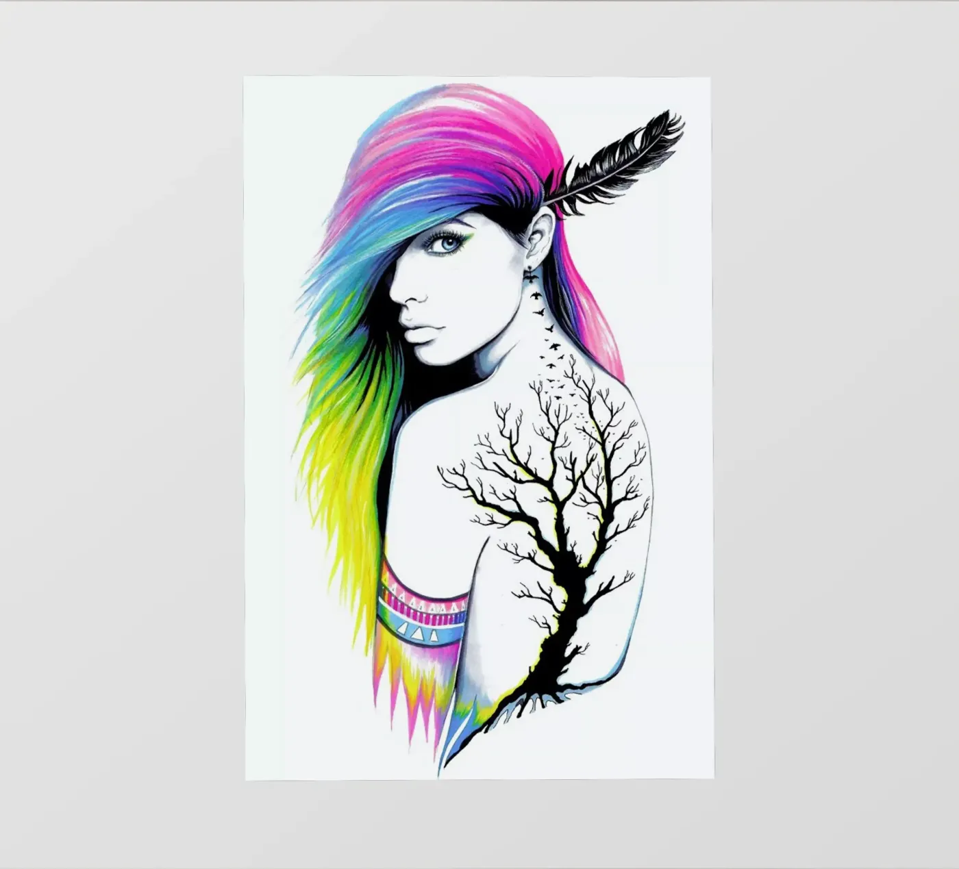 Native Citizen pellicola backlit da Pixie Cold