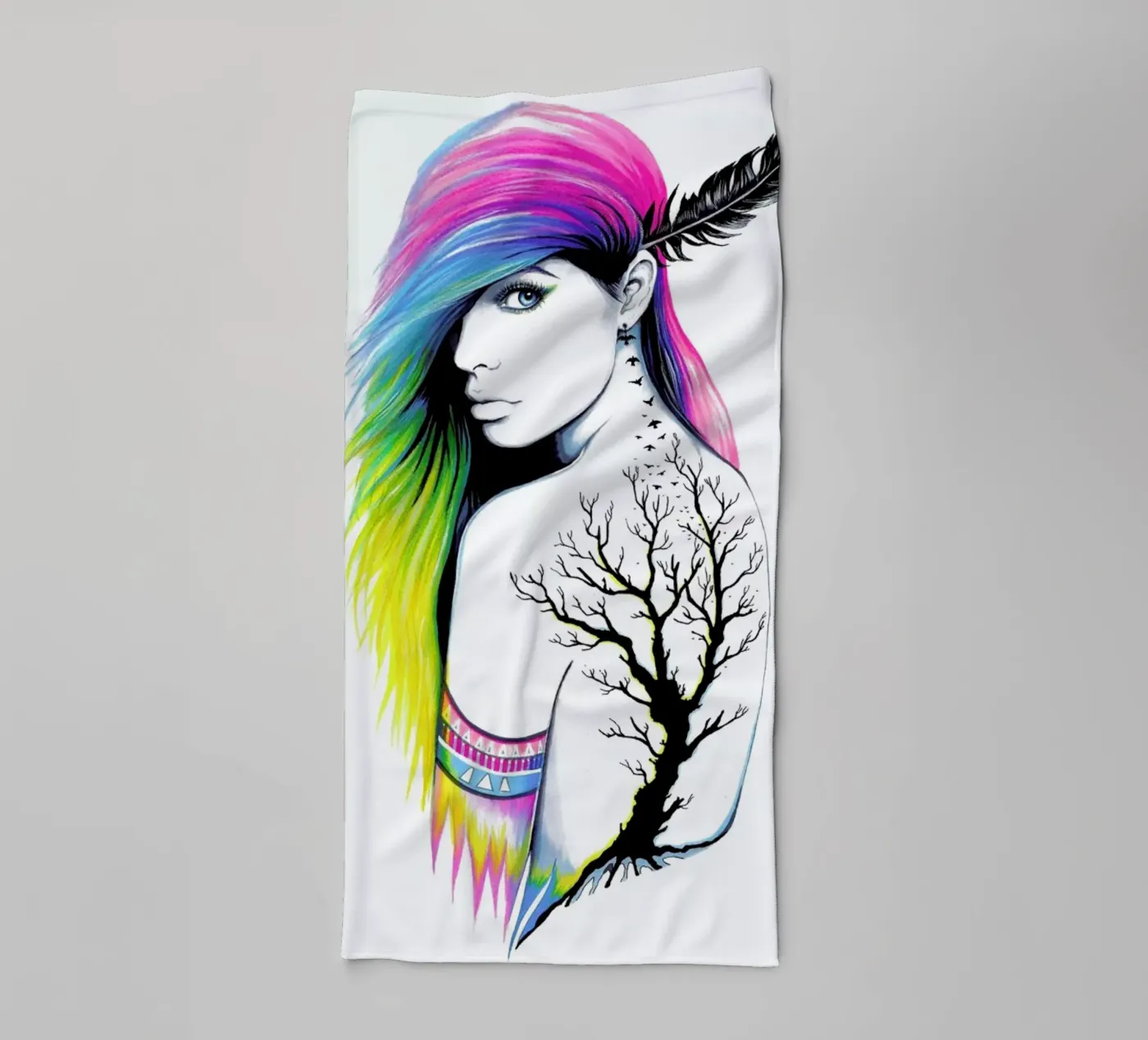 Native Citizen towel by Pixie Cold