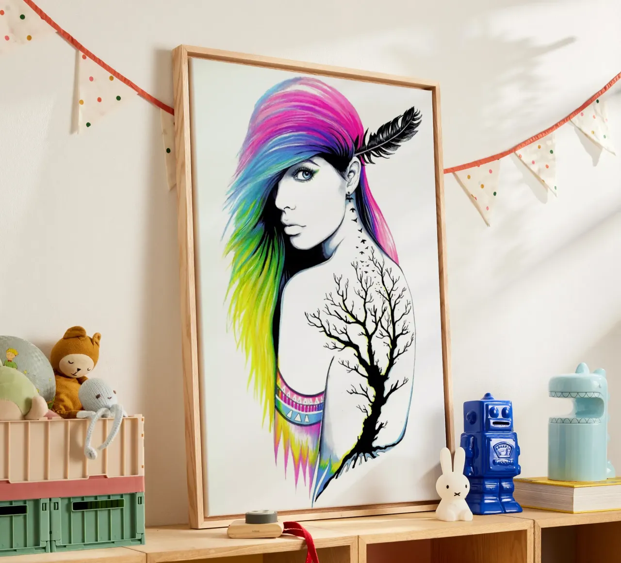 Native Citizen tela da Pixie Cold