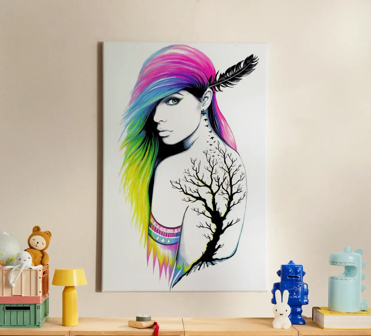 Native Citizen tela da Pixie Cold