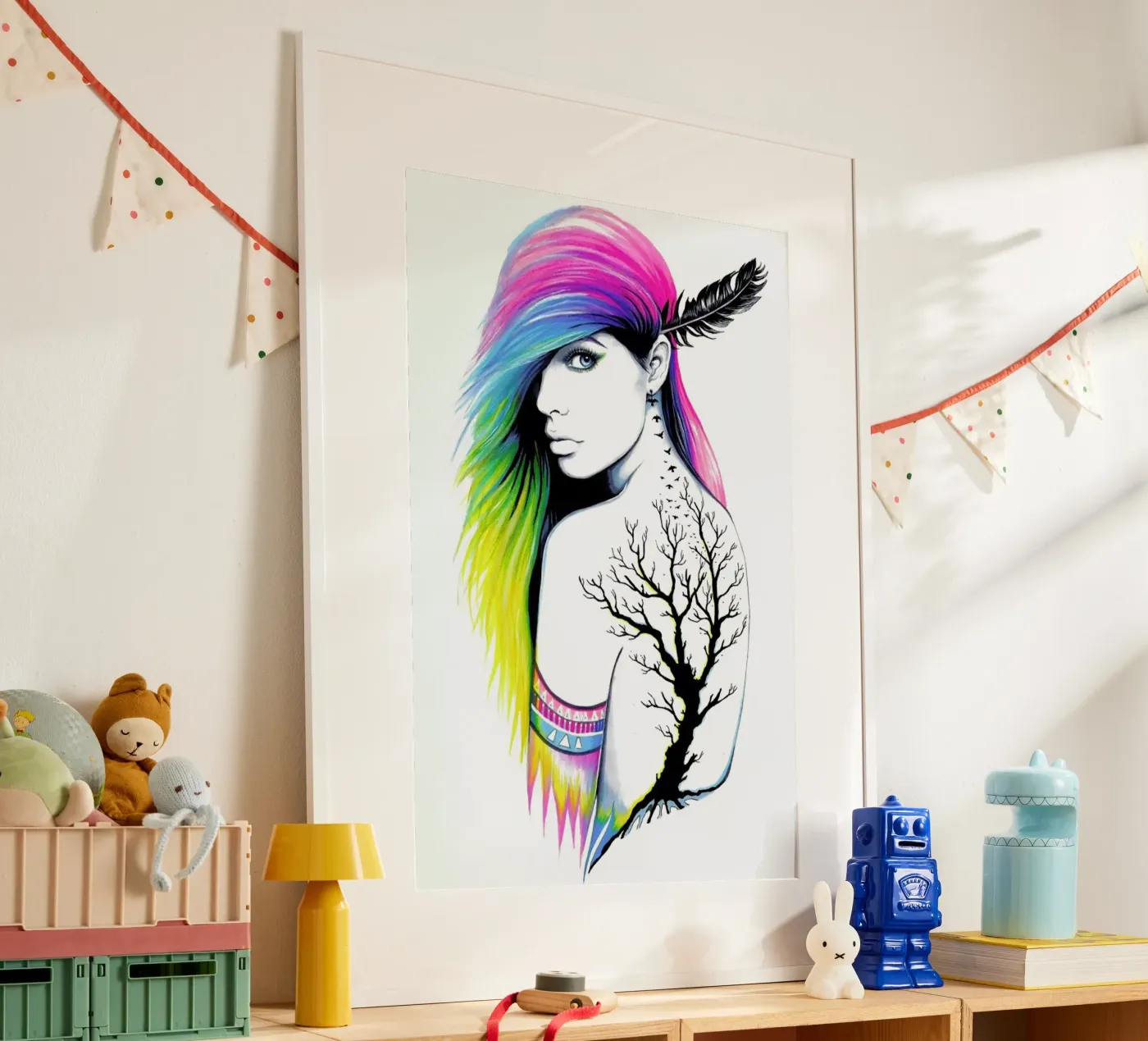 Native Citizen Poster von Pixie Cold