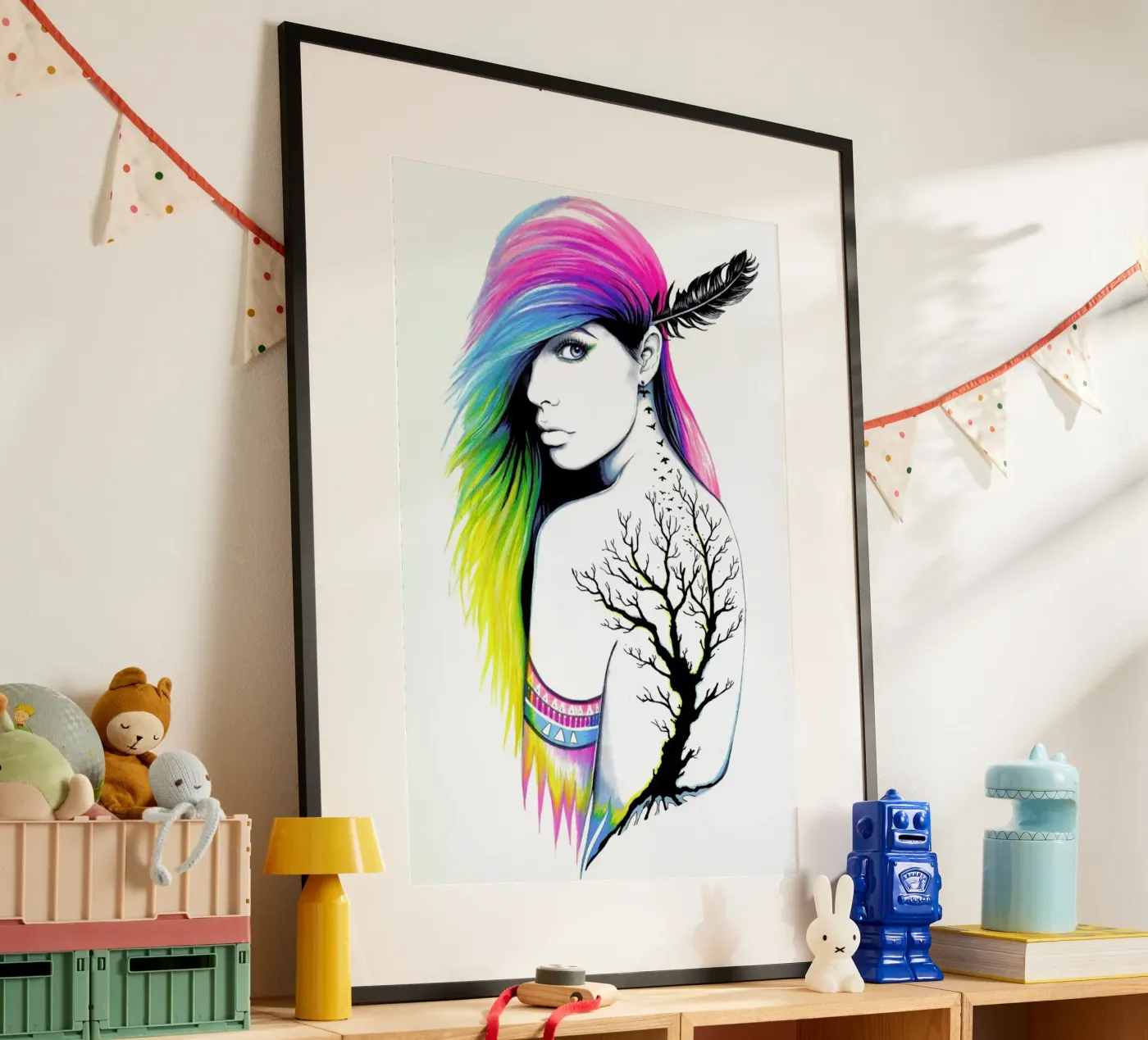 Native Citizen Poster von Pixie Cold