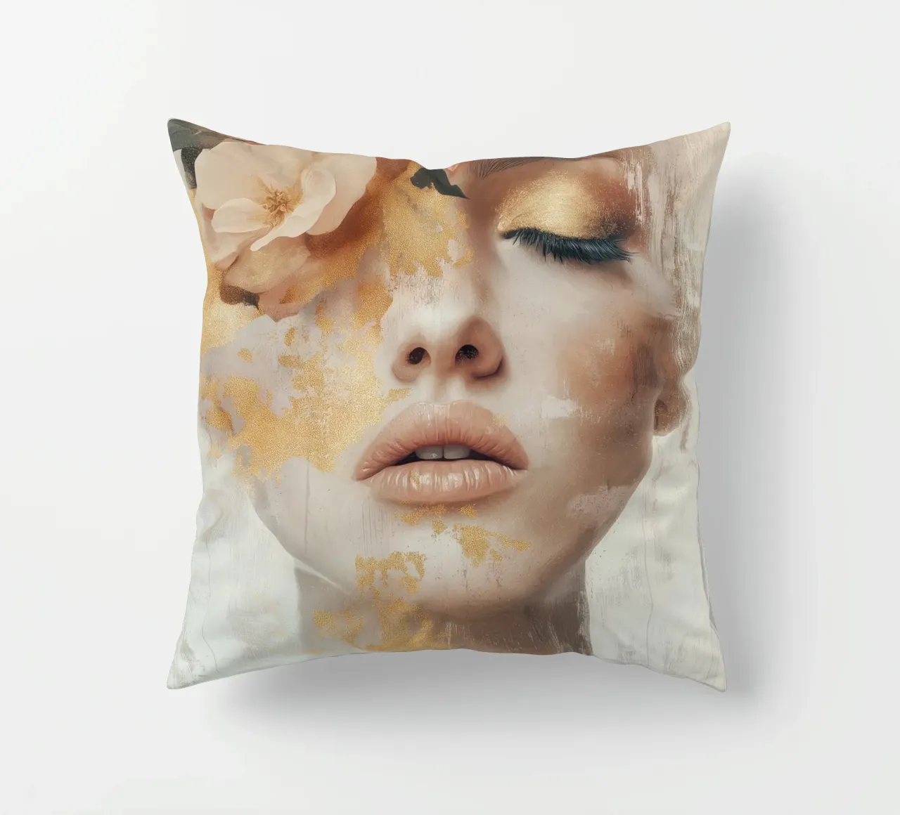 Ritratto di donna cuscino da Imagine