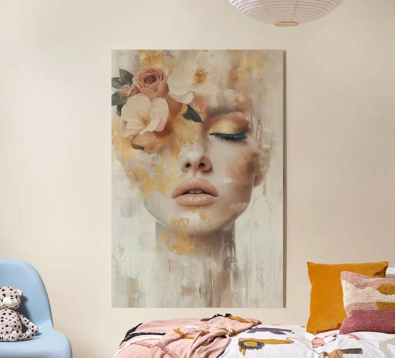 Ritratto di donna plexiglass da Imagine