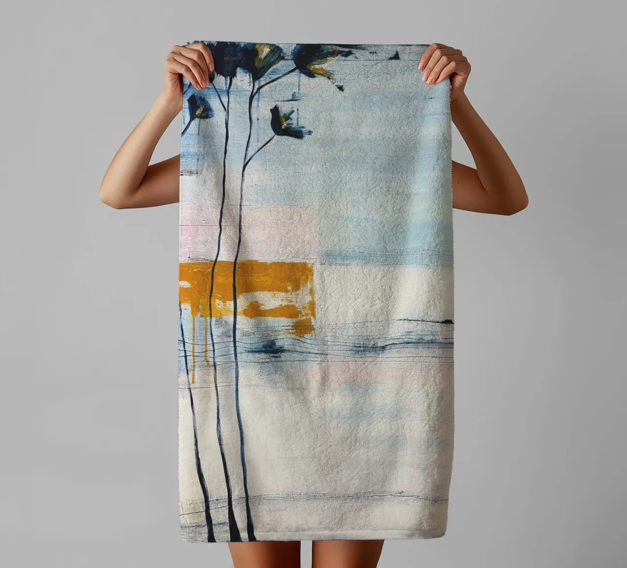 Mindful morning - a new beginning asciugamano da bagno da MissVeroonica