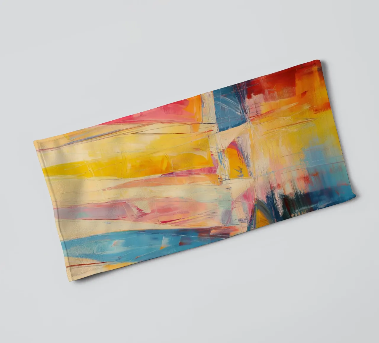 Abstracte zeilboten Handtuch von Imagine