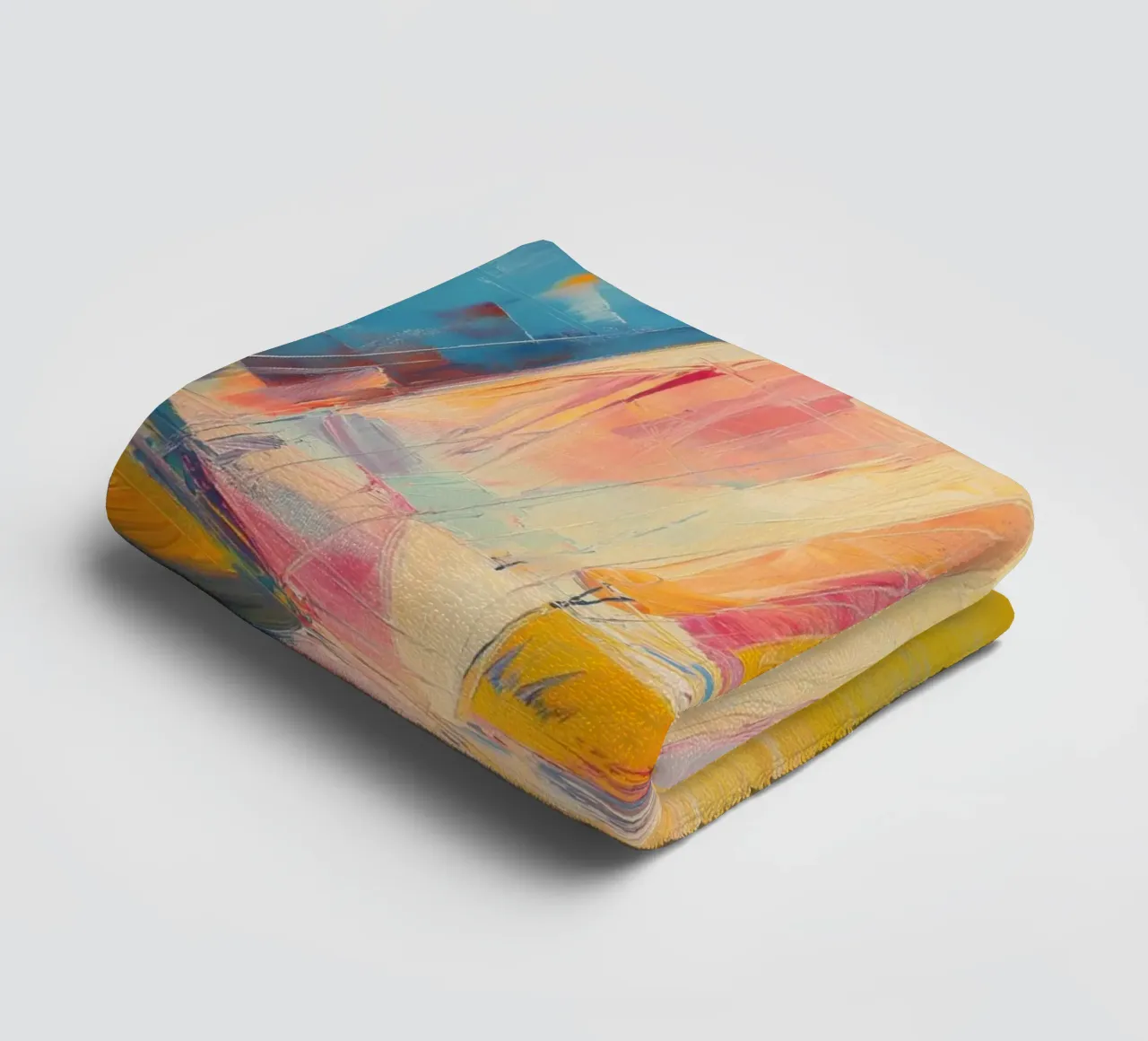Abstracte zeilboten Handtuch von Imagine