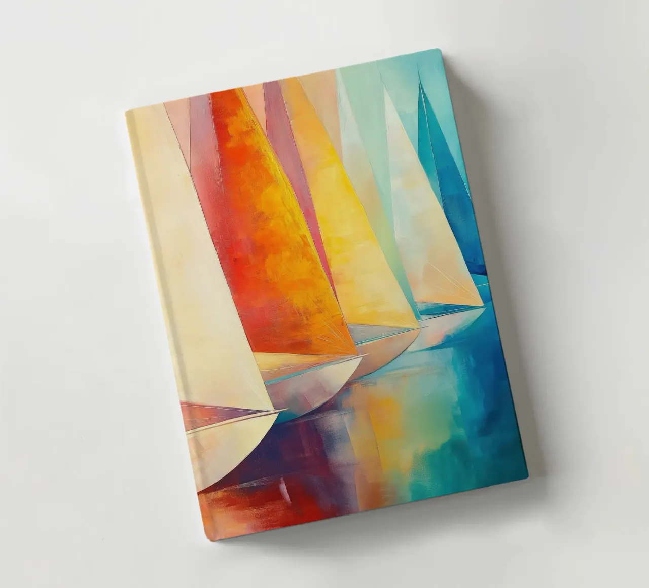Abstracts zeilboten notebook by Imagine