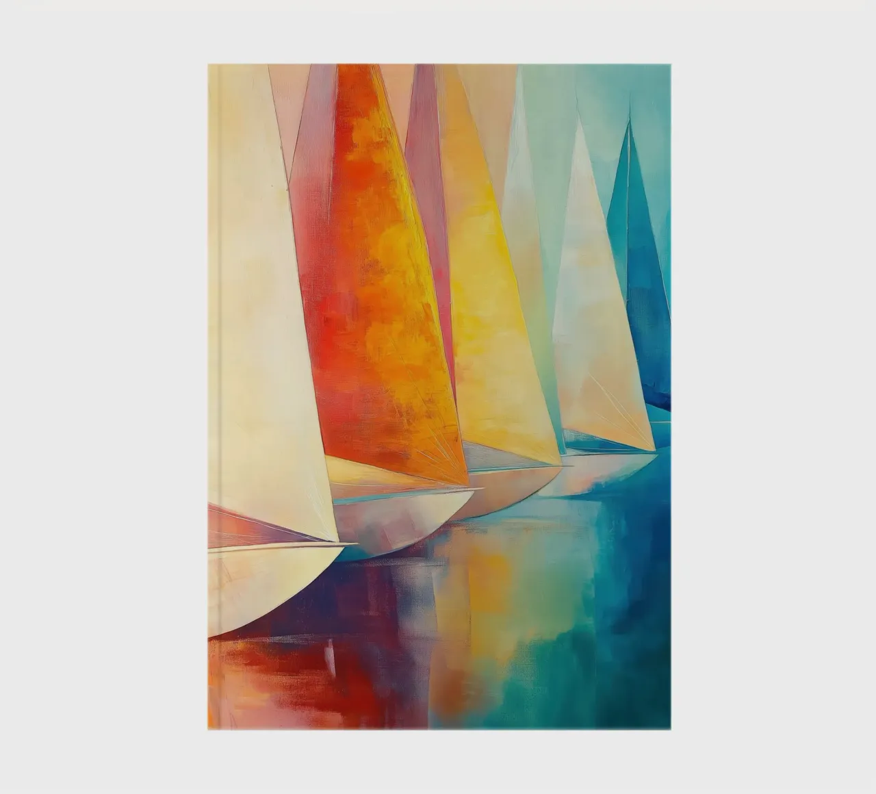 Abstracts zeilboten notebook by Imagine