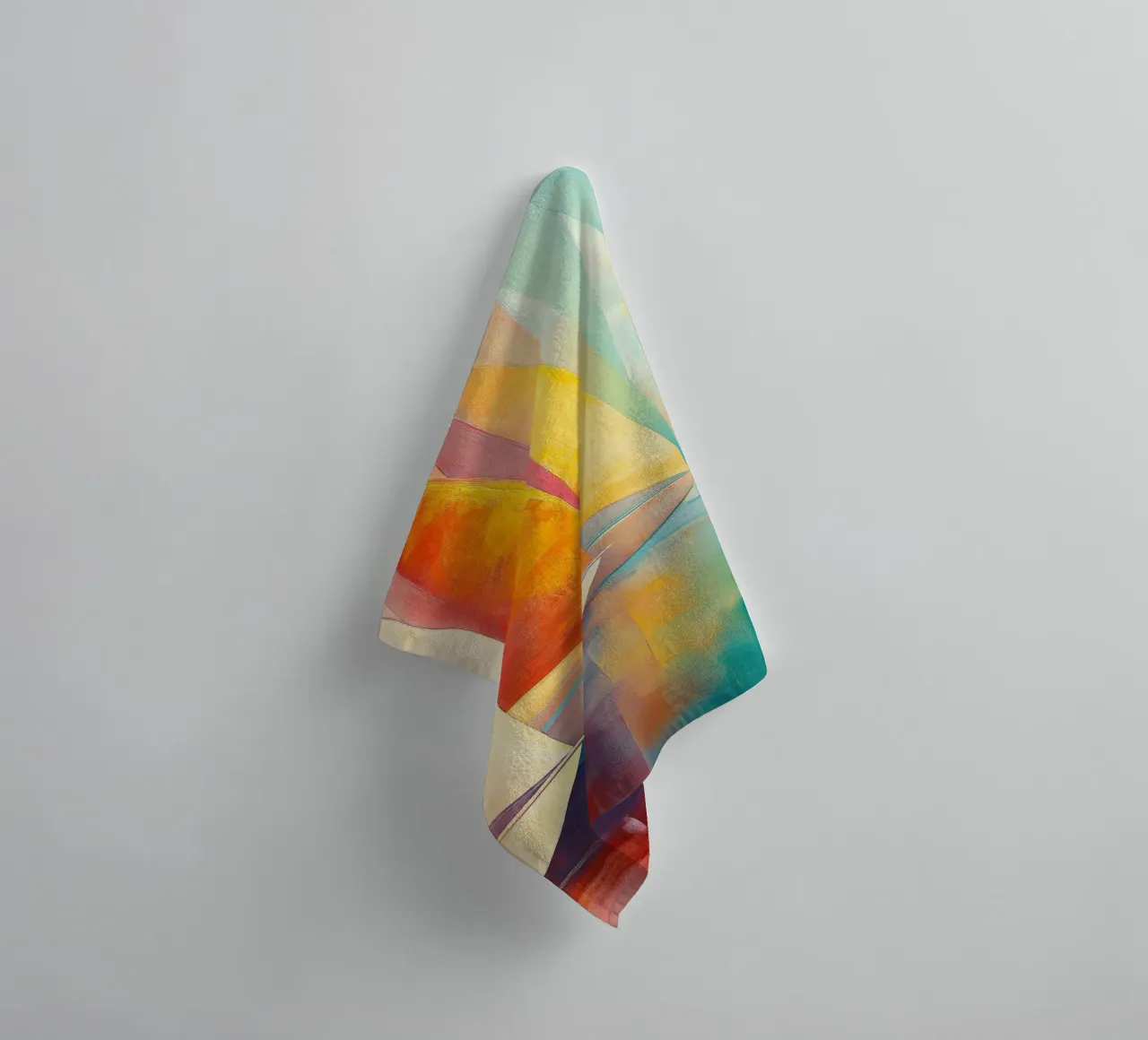 Abstracte zeilboten Handtuch von Imagine