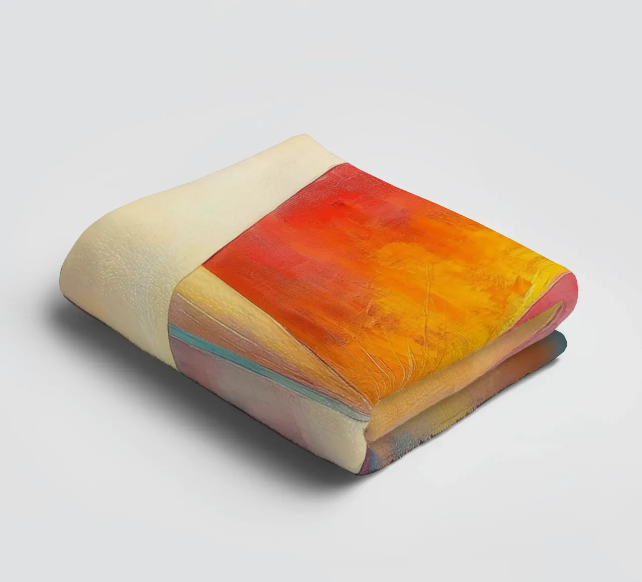 Abstracte zeilboten Handtuch von Imagine