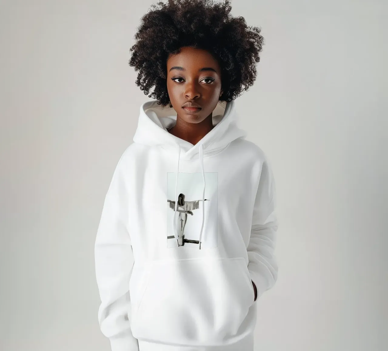 Little Miss Bang Bang felpa con cappuccio da Victoria Verbaan