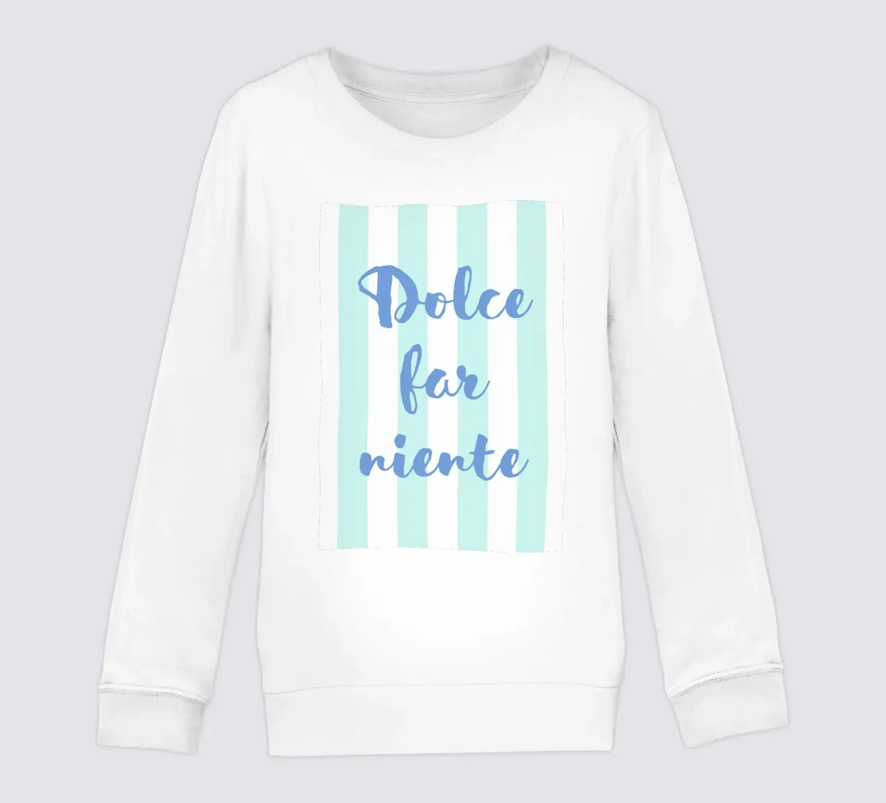 Dolce far Niente Print, Italian Quote Print, Trendy Print felpa bambino da pdigitalprints