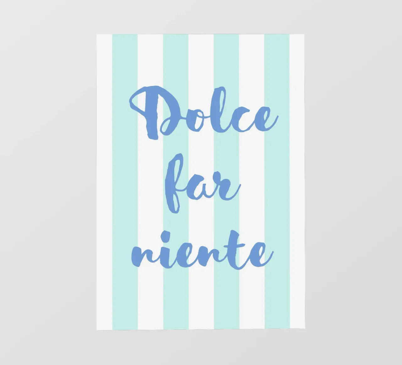 Dolce far Niente Print, Italian Quote Print, Trendy Print pellicola backlit da pdigitalprints