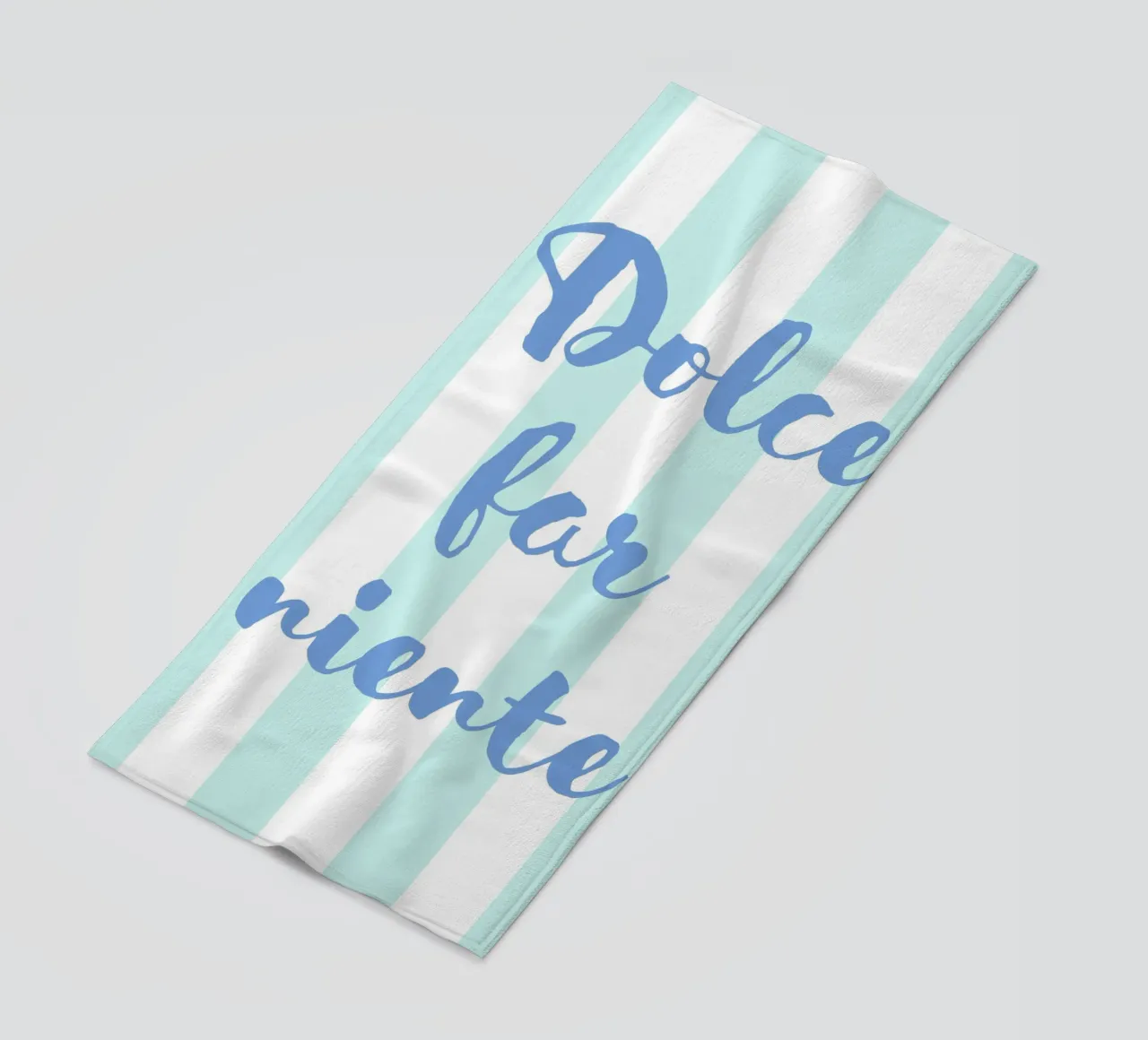 Dolce far Niente Print, Italian Quote Print, Trendy Print telo mare da pdigitalprints