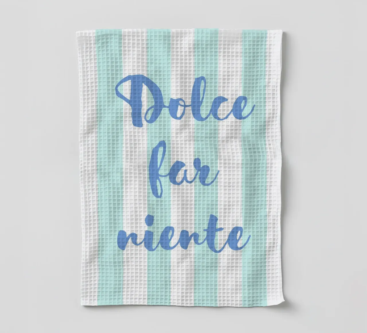 Dolce far Niente Print, Italian Quote Print, Trendy Print canovaccio da cucina da pdigitalprints