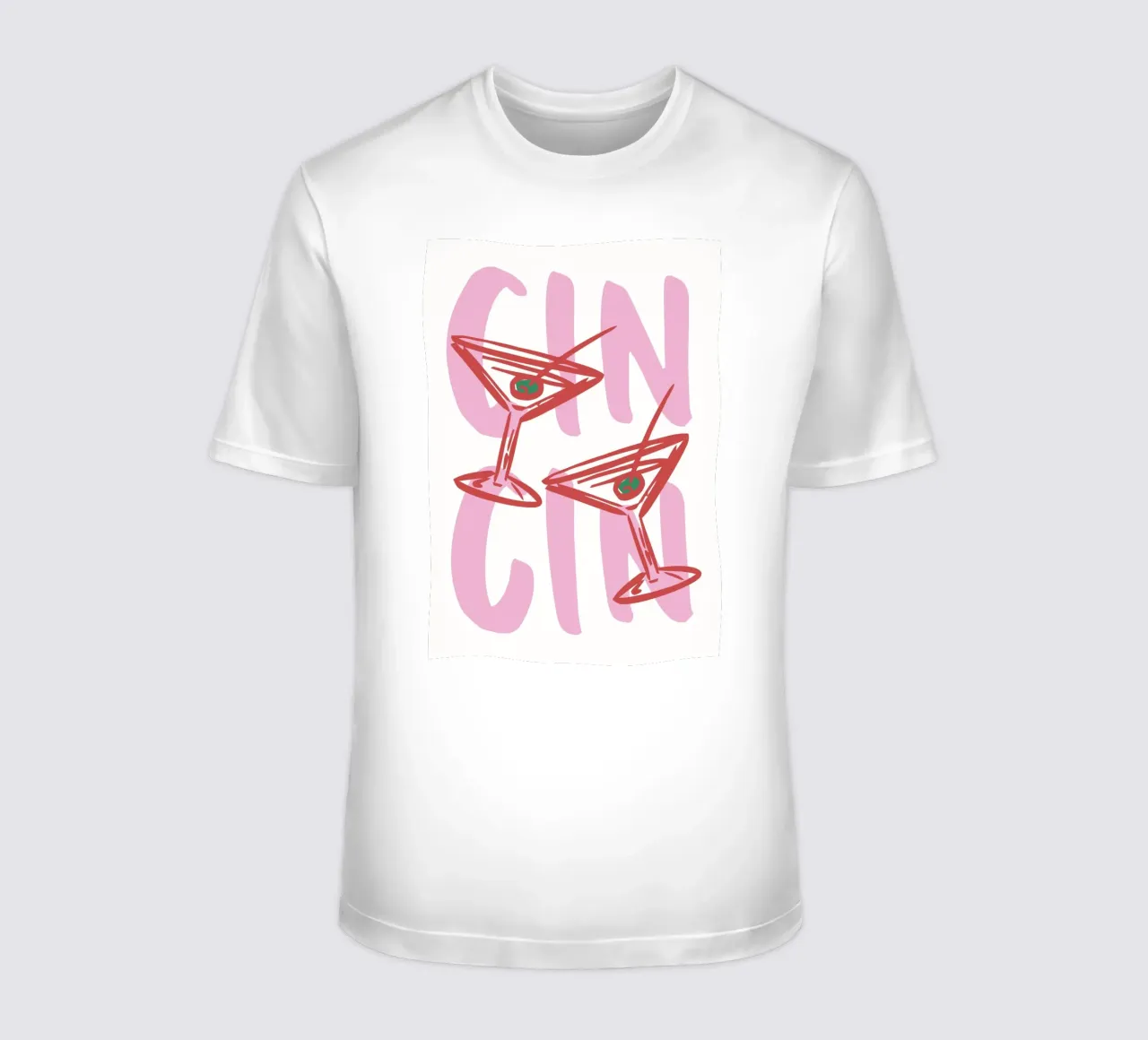 Trendy Cin Cin Print, Bar Cart Art Print, Retro Drinks t-shirt by pdigitalprints