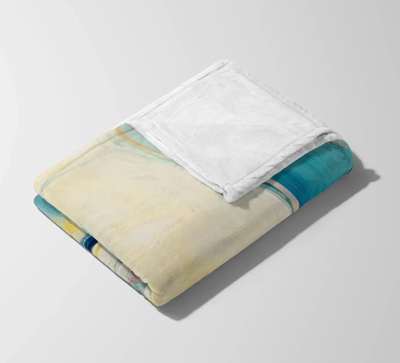 Barche a vela in colori pastello coperta in pile da Imagine