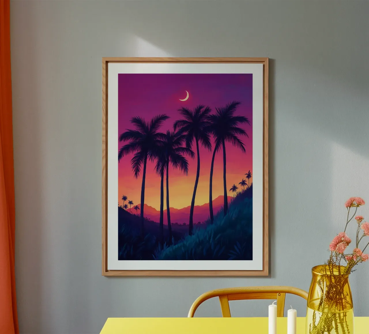 Tramonto tropicale pannello forex da DWA