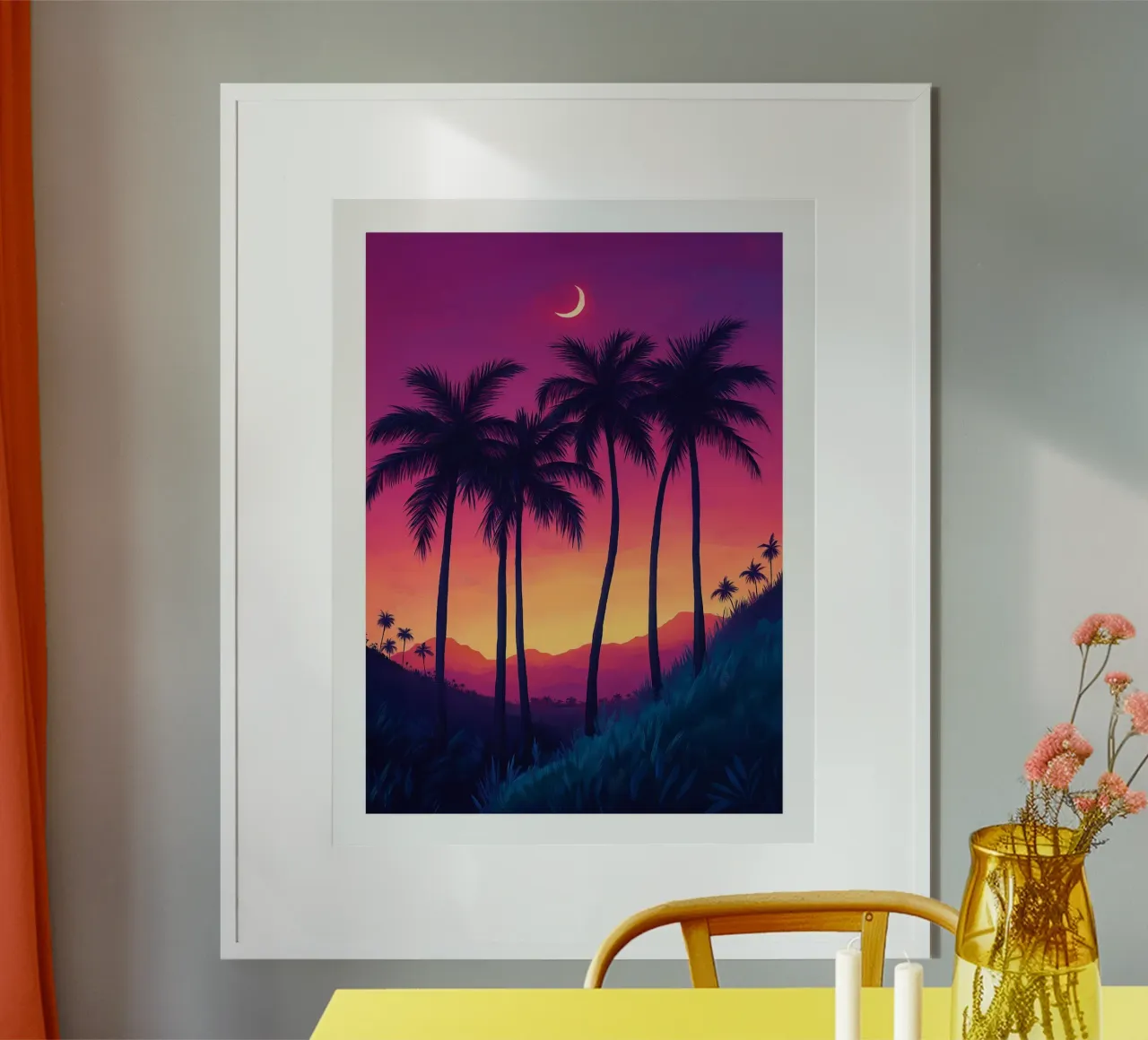 Tramonto tropicale carta hahnemühle da DWA