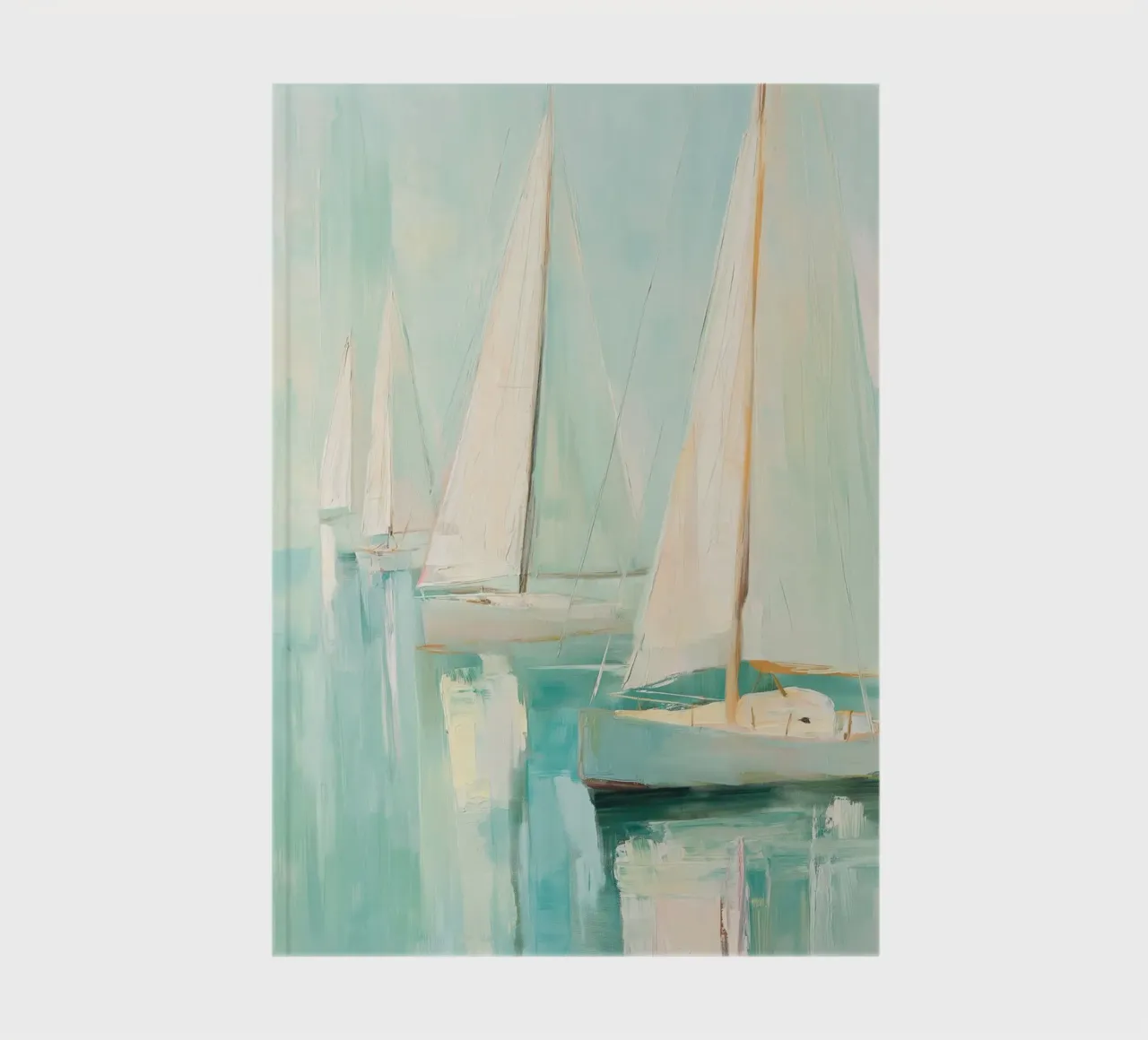 Zeilboot abstract notebook by Imagine