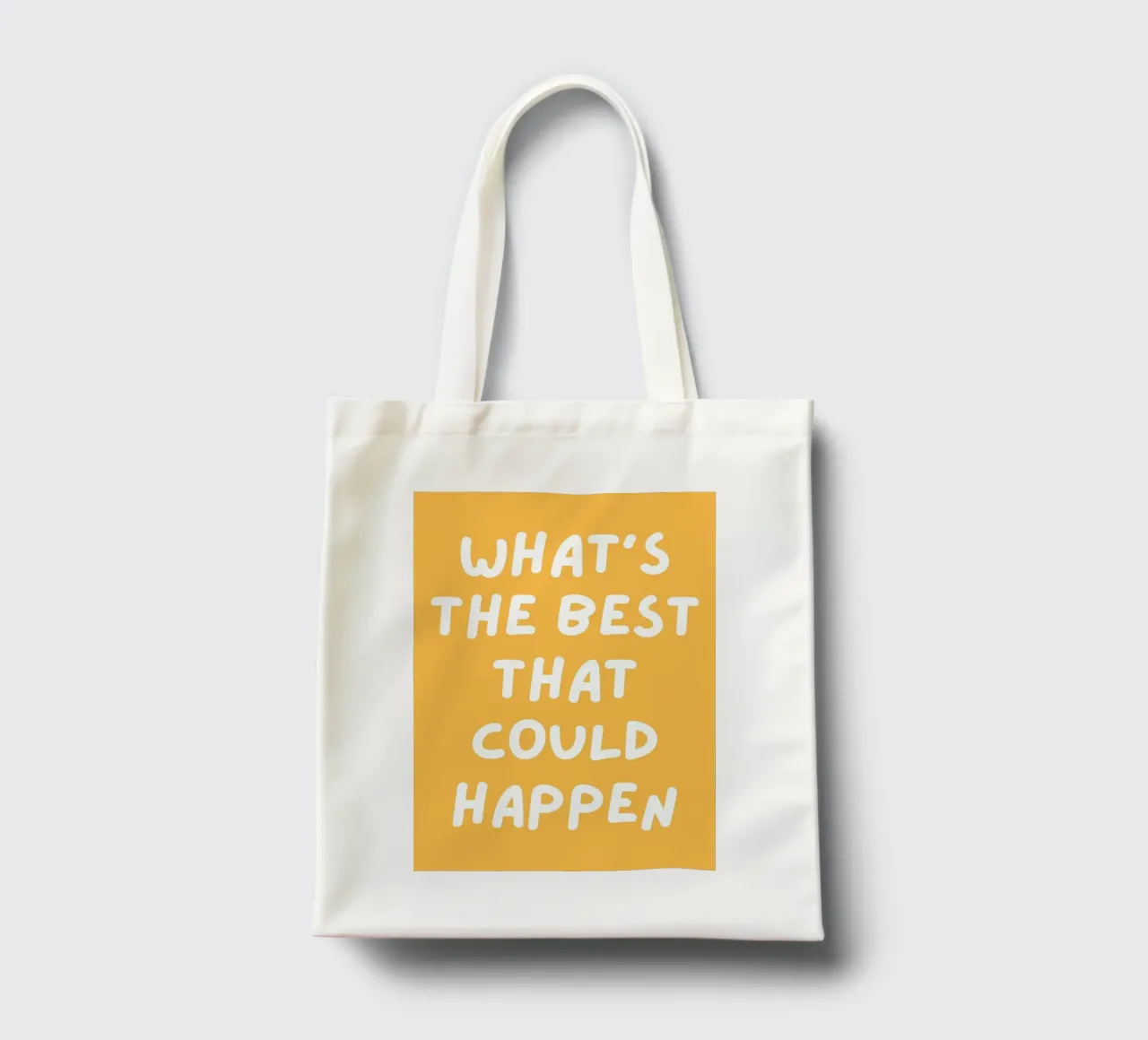 Was ist das Beste, was passieren kann Zitat,Affirmation Jutebeutel von pdigitalprints