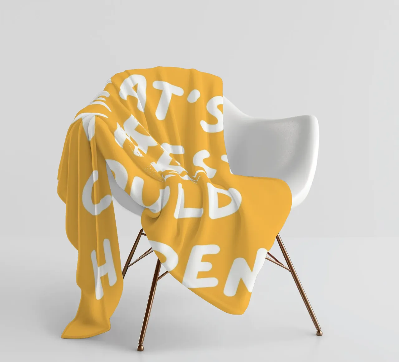 Was ist das Beste, was passieren kann Zitat,Affirmation Fleecedecke von pdigitalprints