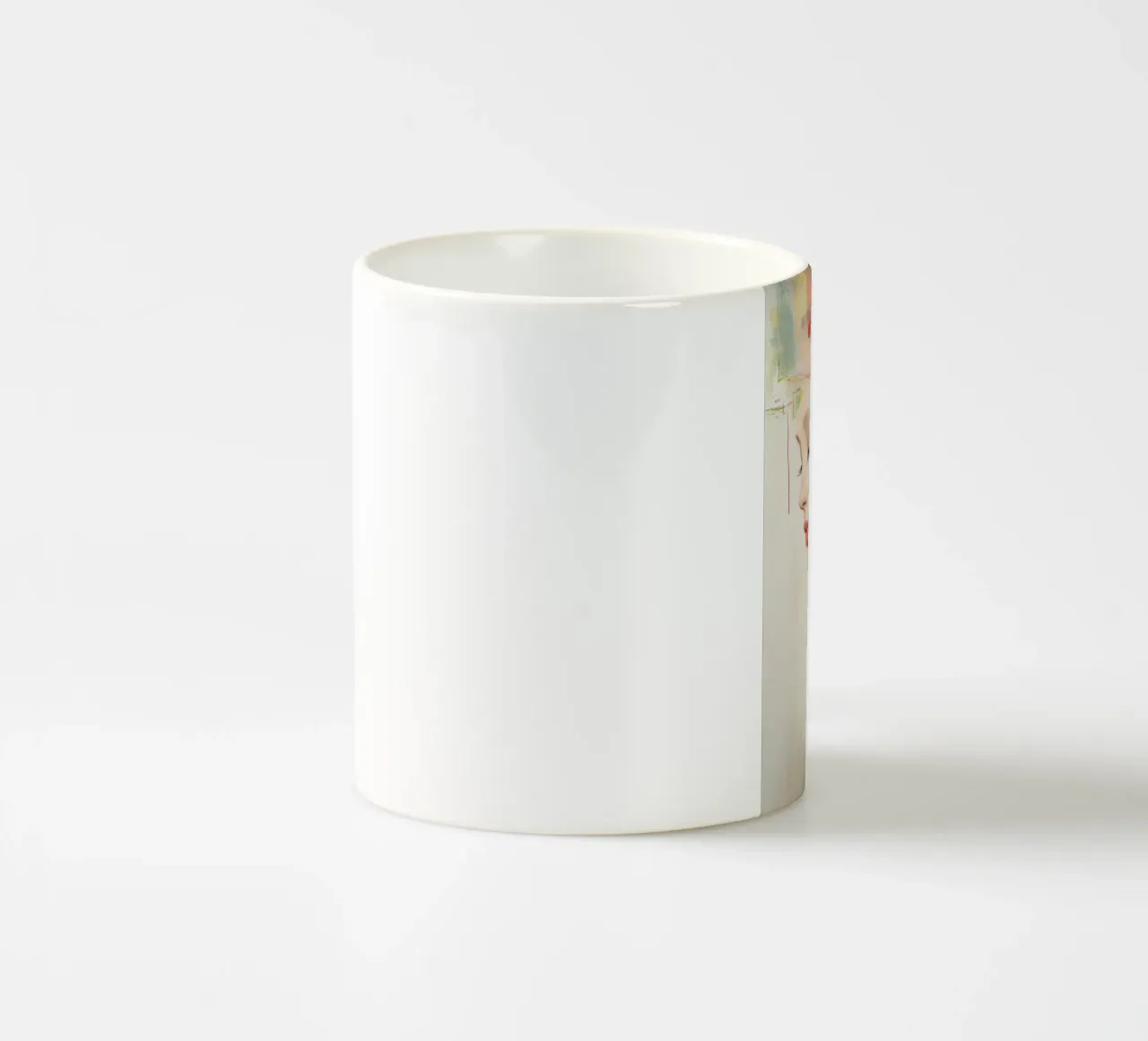 Portatilone astratto tazza in ceramica da Imagine