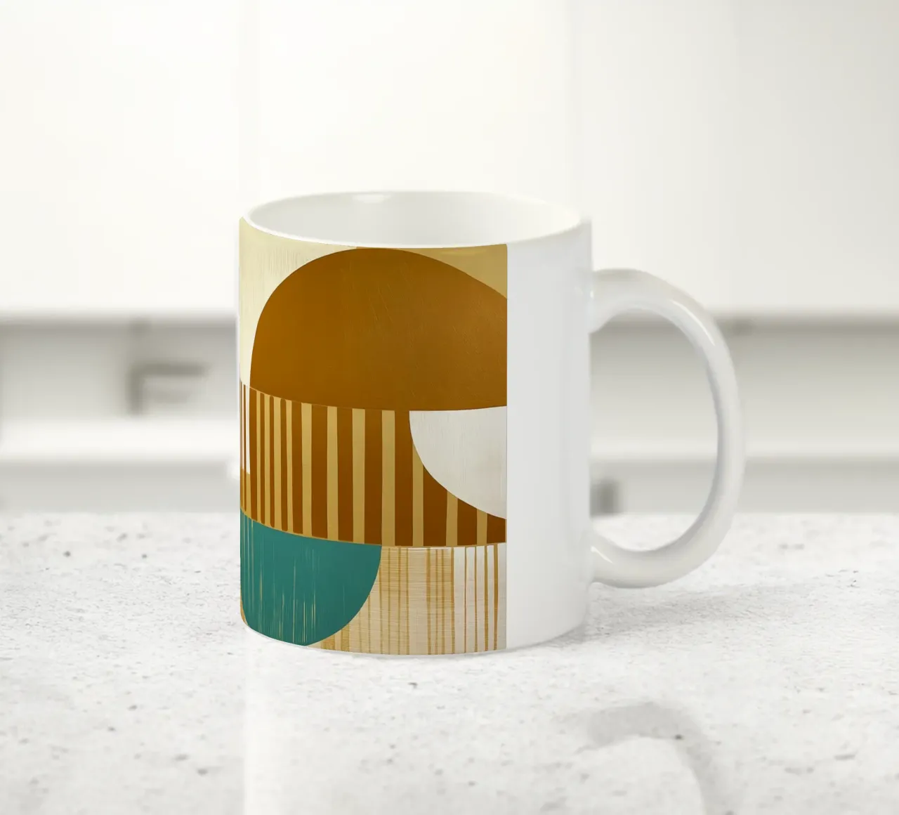 Forme astratte tazza in ceramica da Imagine