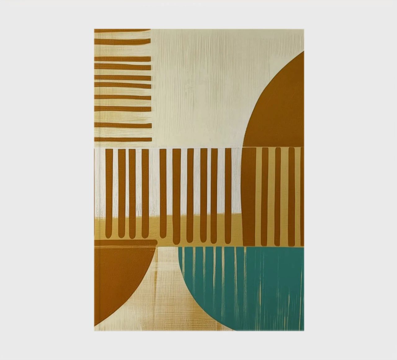 Abstract forms notebook by Imagine