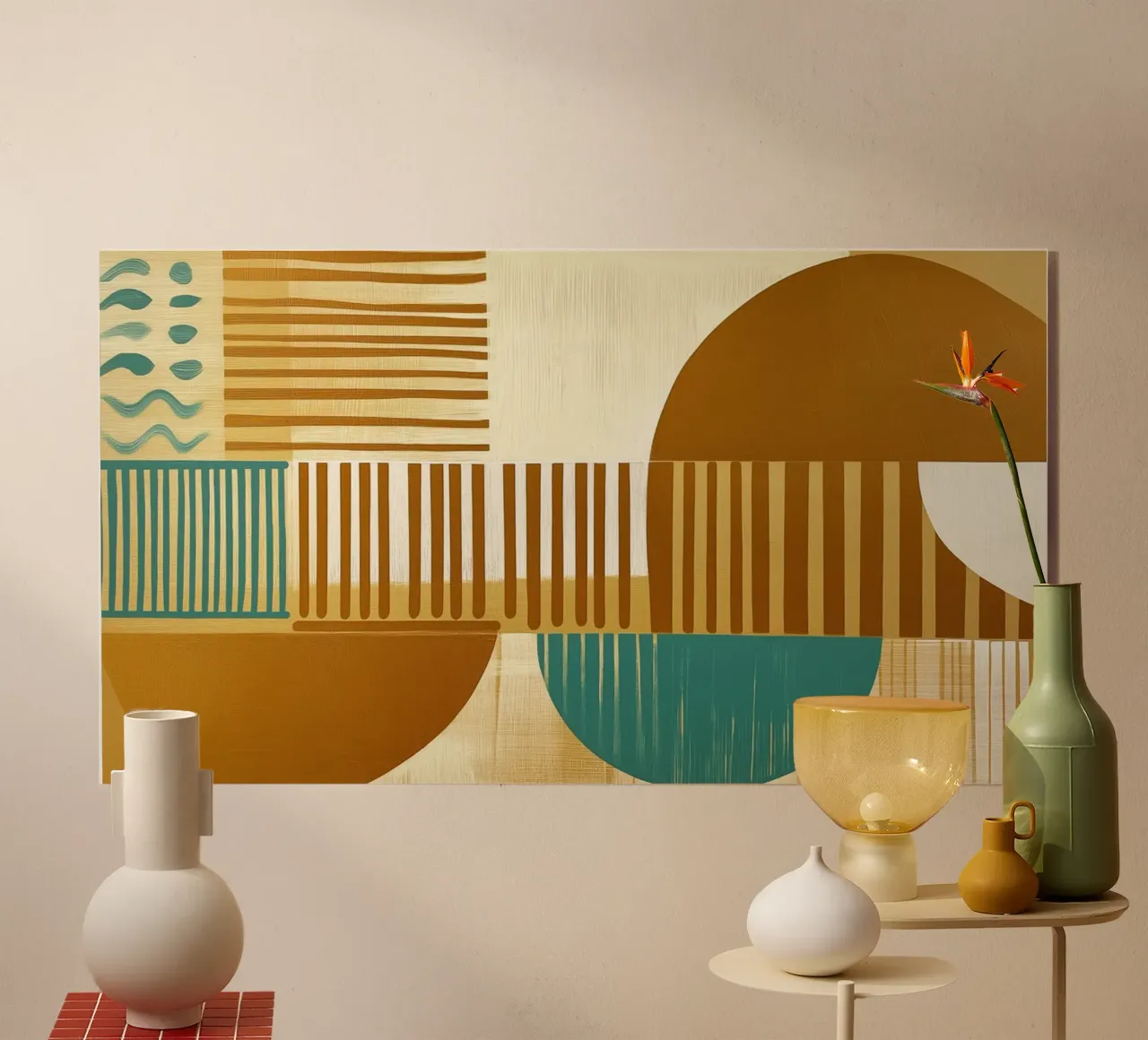 Abstrakte Formen Acryl-Glas von Imagine